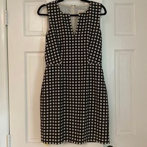 J. Crew Checkered Work Dress